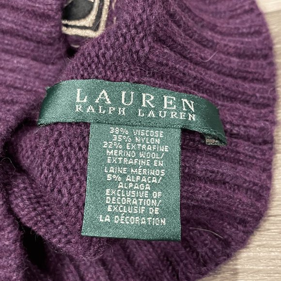 Women's Lauren Ralph Lauren Beanie Size O/S - Picture 4 of 4